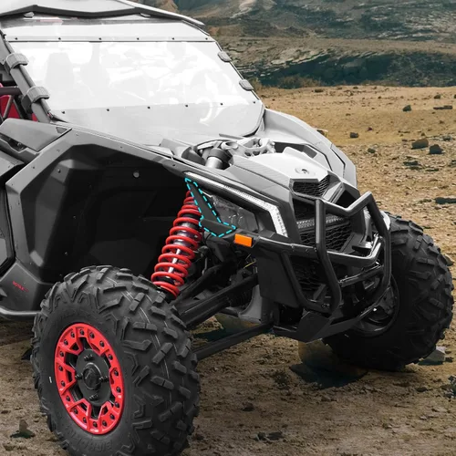 Vista 7 de A & UTV PRO Maverick X3 - Fundas para faros delanteros izquierdo y derecho, embellecedor de bisel para Can-Am Maverick X3 XDS XRS Max Turbo R