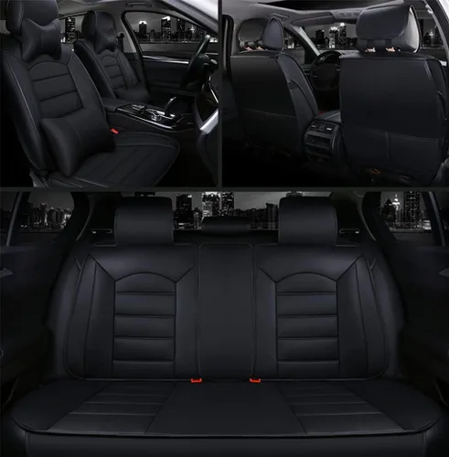 Vista 3 de Juego completo de fundas de asiento de automóvil para CITROEN DS3 DS4 DS5 (compatible con bolsa de aire), protector de cojines de asiento