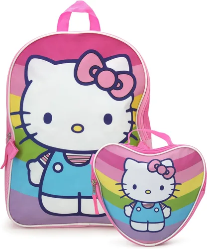 Vista 16 de Fast Forward Bluey - Mochila infantil de 15 pulgadas con juego de lonchera Almuerzo redondo Bluey Blue