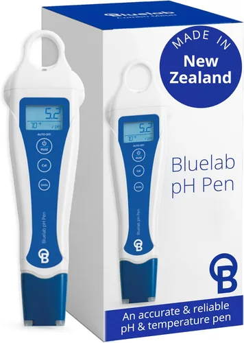 Vista 9 de Bluelab Medidor de pH Tipo Lápiz y Kit de Cuidado de Sonda con Suministros de Calibración, Solución de Almacenamiento y Cepillo, Probador Digital