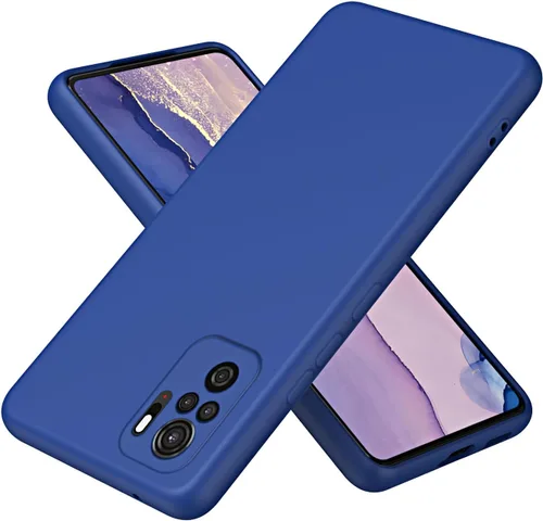 Vista 10 de ZORSOME Funda protectora trasera para Xiaomi Redmi Note 10 4G/Note 10S, color puro para Xiaomi Redmi Note 10 4G/Note 10S, protección de lentes, negro