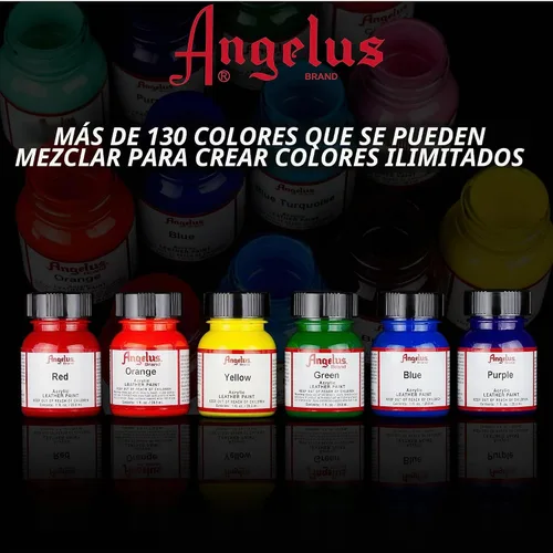 Vista 3 de Angelus Pinturas acrílicas 4oz, Blanco