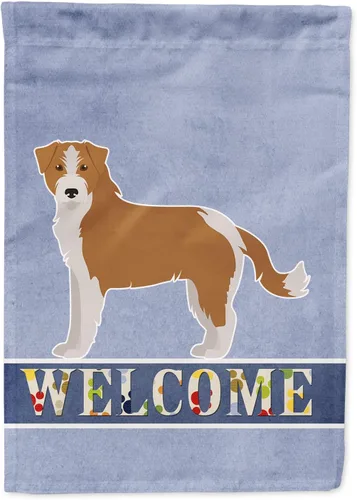Vista 110 de Caroline's Treasures CK3645GF Bandera de bienvenida de bulldog inglés para jardín, bandera decorativa para patio exterior, obras de arte de patio