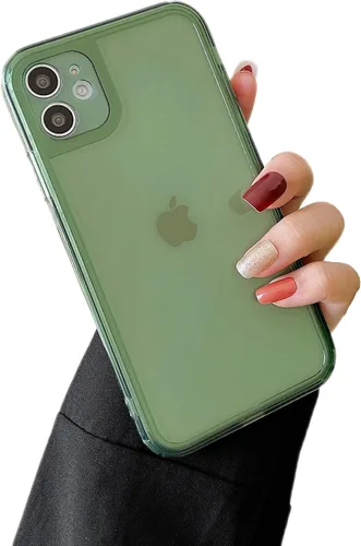 Vista 29 de ZTOFERA Funda para iPhone 7/8/SE 5.5 pulgadas, linda funda de silicona suave transparente con parachoques retro de color transparente a prueba