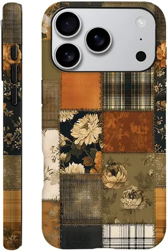 Vista 25 de DAIZAG Funda compatible con iPhone 11, funda duradera de protección contra golpes para niñas y mujeres, cruz bíblica, collage de flores