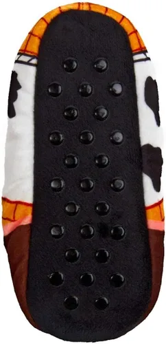 Vista 3 de Toy Story 4 Pantuflas para niños con personajes de Babba Woody Buzz (se adapta a la mayoría de los niños 4T-5, Multi Buzz Woody)