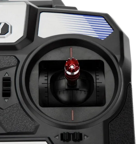 Vista 5 de GoolRC Flysky FS-i4 4CH RC Transmisor con receptor FS-A6, 2.4GHz 4 canales AFHDS 2A Control remoto para RC Helicóptero Planeador