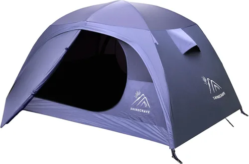 Vista 9 de Camping Tent 2 Person,Ultra Large Capacity, Lightweight 3 Season Backpacking Tent 2 Person, 20D Nylon/Taffeta PU3000mm, Free Standing, Ideal for