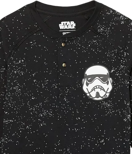 Vista 3 de Tienda Essentials Camisetas Henley de manga larga para niños (anteriormente manchadas cebra)