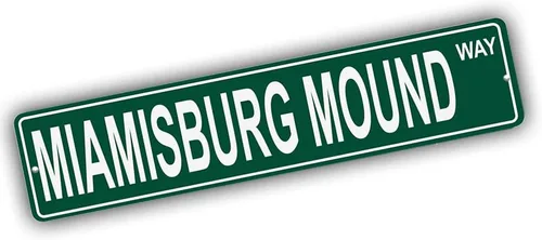 Vista 233 de Ohio Mountains Pick Your Mountain Compatible/repuesto para Acme Hill United States Mountain aluminio metal metal metal estilo letrero de calle