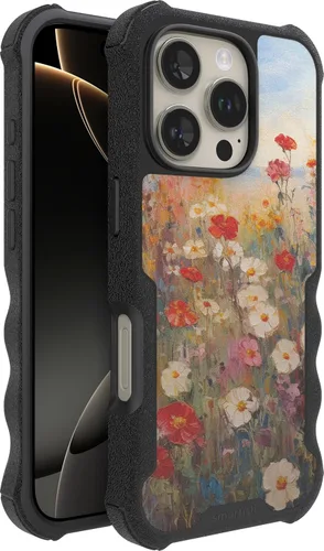 Vista 111 de Smartish Funda para iPhone 12 Pro Max Armor - Gripzilla [resistente + protectora] Funda de agarre delgada y resistente - Black Tie Affair