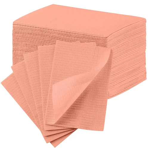Vista 33 de JMU Baberos dentales negros, baberos dentales desechables de 3 capas, baberos para tatuajes impermeables para clínica dental, tienda de tatuajes