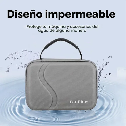 Vista 4 de Funda de transporte para Insta360 Flow Pro/Insta360 Flow, funda rígida de viaje para Insta360 Flow Creator/Pro Kit de trípode, accesorios de cardán