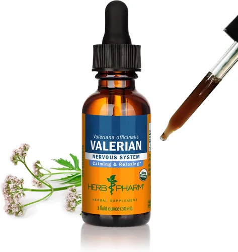 Vista 13 de Herb Pharm Certified Orgánico Sin Alcohol Raíz de Valeriana Glycerita para un sueño reparador - 1 onza, GLVAL01, 1 Ounce, 1, 1