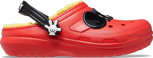 Vista 5 de Crocs unisex-child Kids' Classic Lined Disney Clog Mickey and Minnie Mouse Shoes