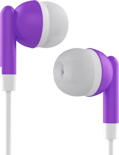 Vista 2 de Maeline Auriculares a granel con micrófono, auriculares intrauditivos con aislamiento de ruido para aula, biblioteca, viajes, auriculares con cable
