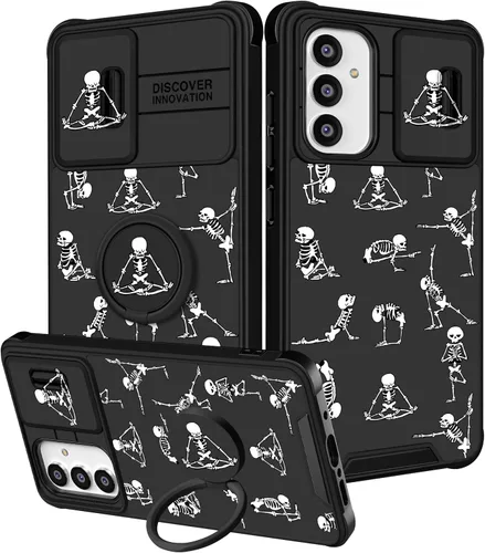 Vista 81 de Funda 2 en 1 para Samsung Galaxy S23 Ultra Flamingo para mujeres y niñas, diseño femenino de flamencos con cubierta deslizante para cámara y soporte