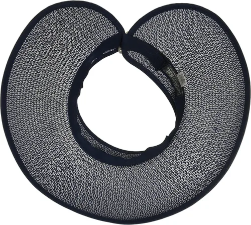 Vista 3 de San Diego Hat Co. Visera ultratrenzada de talla única para mujer con cinta y banda para el sudor