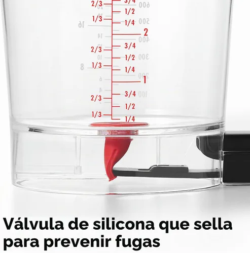 Vista 6 de OXO Good Grips Good Gravy Separador de grasa de 4 tazas