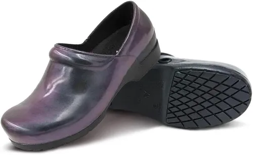 Vista 17 de Anywear SR Angel - Zuecos de enfermería, zapatos de trabajo antideslizantes para mujeres y hombres, zapatos de lactancia acolchados antideslizantes