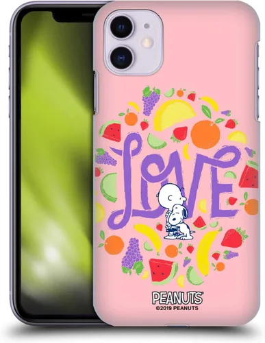 Vista 47 de Head Case Designs Funda rígida con licencia oficial de Peanuts Charlie y Snoopy Naturally Sweet compatible con Apple iPhone 7/8/SE 2020 y 2022