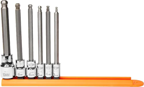 Vista 14 de Mayhew Tools 16032 Torx Juego de brocas de inserción, cromado, 10 piezas de longitud media