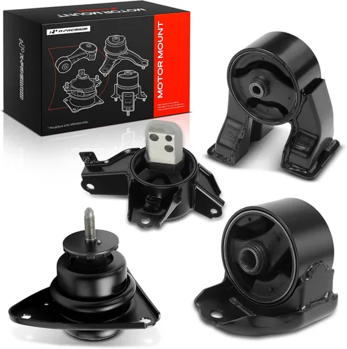 Vista 12 de A-Premium 3 piezas Kit de montaje de motor y transmisión Compatible con Hyundai Elantra 2007 2008 2009 2010, L4 2.0L, transmisión automática
