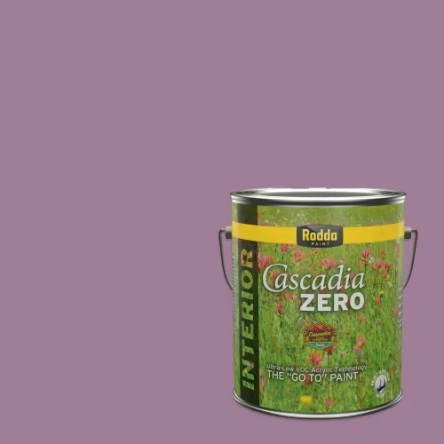 Vista 122 de Rodda Paint CASCADIA ZERO - Pintura plana e imprimación para interiores en uno, cuarto de galón, rosa Mullen