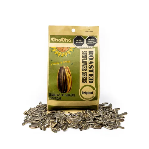 Vista 7 de ChaCha Semillas de girasol tostadas naturales (paquete de 3, total de 26.46 oz)