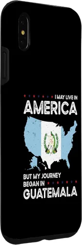 Vista 15 de Funda para iPhone 17, diseño de patriota guatemalteco estadounidense