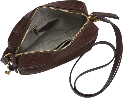 Vista 3 de Fossil Liza Eco - Bolso bandolera de piel para mujer