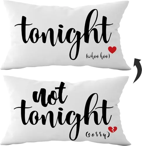 Vista 19 de Funda de almohada reversible negra suave para despedida de soltera, regalos para despedida de soltera de aniversario de boda, regalo para parejas