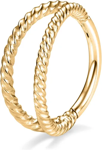 Vista 10 de Anillo Clicker de Acero Quirúrgico 316L para Tabique Nasal, Aro para Nariz, Aro Durmiente, Pendiente de Aro, Hélix, Rook, Conch, Cartílago, Daith