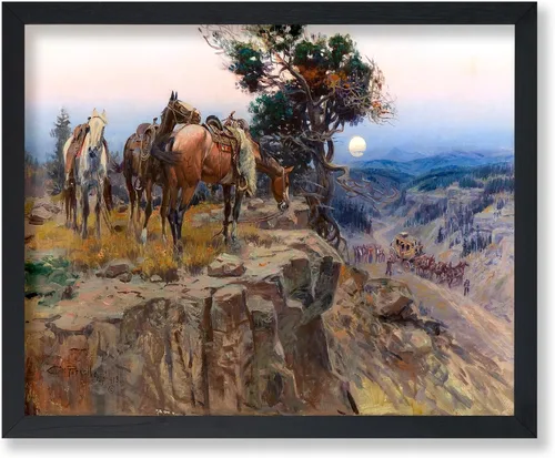Vista 23 de Poster Master Vintage A Mexican Vaquero Print – Póster retro de vaquero – Arte occidental – Diseño de pared del salvaje oeste – Regalo para hombres