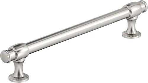 Vista 53 de Amerock Mango de gabinete Bronce champán 3-3/4 pulgadas (96 mm) de centro a centro Winsome paquete de 1 unidad Tirador de cajón Manija