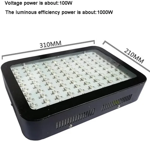 Vista 2 de Lámpara LED de curado UV de 1000 W, alta potencia, 395 nm, 405 nm, 365 nm, tinta de pegamento, impresión UV verde aceite luz de curado de resina sin