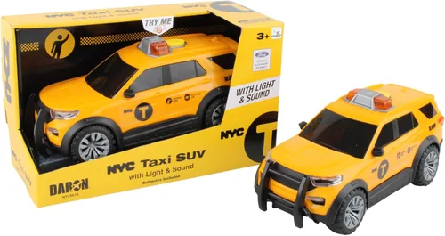 Vista 7 de Daron NYC DIE-CASTFORD Escape Taxi 1/43 (NY73310), amarillo, negro
