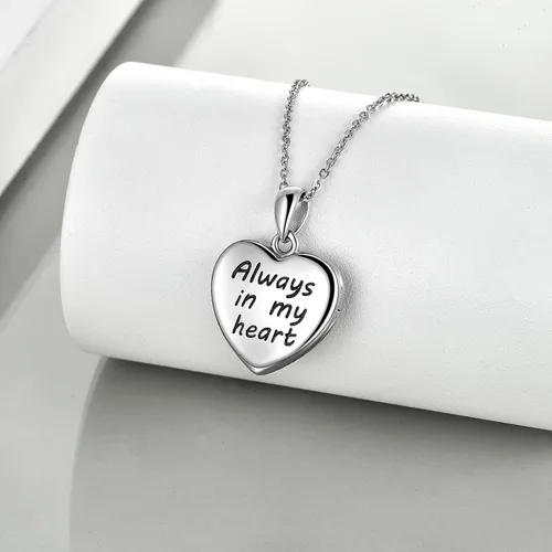 Vista 6 de VENACOLY Viking Necklace for Women Sterling Silver DragonHeartSwordCeltic Knot Heart Necklace Viking Jewelry Gift for Women