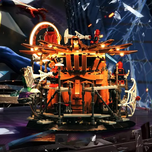 Vista 5 de BrickBling - Luz LED compatible con Lego Spider-Man Final Battle