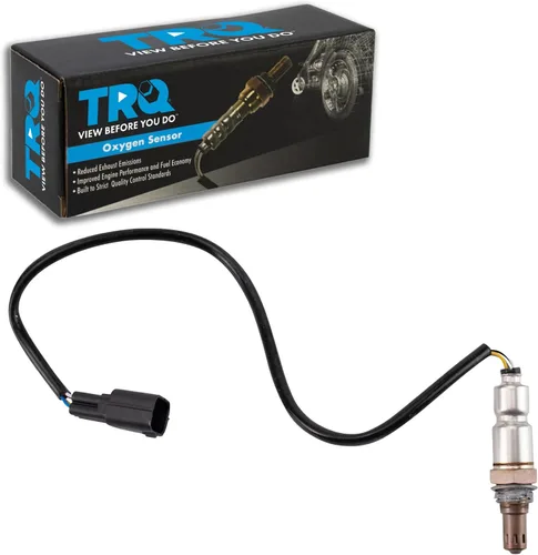 Vista 360 de TRQ Sensor de Oxígeno O2 de 4 Hilos de Banda Estrecha Compatible con VW Atlas 2.0L 2018-21, VW GTI 2.0L 2016-18, Audi A3 Quattro 2.0L 2015-18, VW