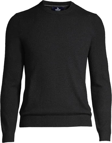 Vista 3 de Lands' End - Suéter de cachemira de calibre fino para hombre
