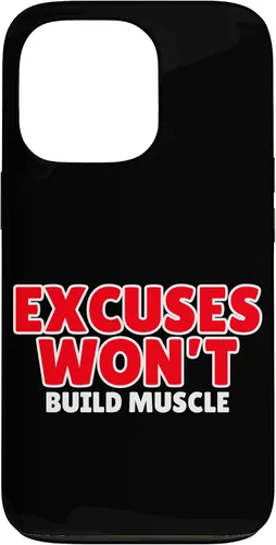 Vista 10 de Funda divertida con frase motivacional para iPhone 16 Fitness