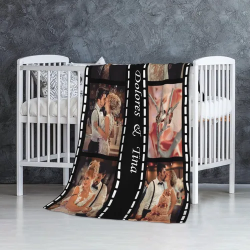 Vista 54 de JCETUNO Regalos personalizados de San Valentín para él y ella, mantas personalizadas con foto, mantas de fotos personalizadas, mantas de fotos
