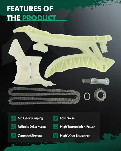 Vista 6 de SCITOO Kit de cadena de distribución N20B20A para BMW 220i/228i/228i xDrive/320i/320i xDrive/328i/328i GT xDrive/328i xDrive/428i/428i Gran