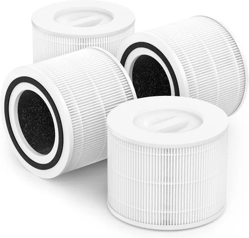 Vista 9 de Core 300 - Filtro de repuesto compatible con Levoit Core 300, Core 300S, Part# Core 300-RF-PA, paquete de 2, amarillo