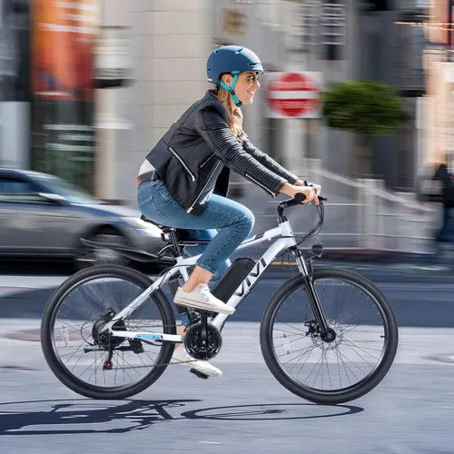 Vista 2 de Vivi Electric Bike for Adults 26 Inch 749W Peak Ebike for Adults Removable 48V Battery, Electric Mountain Bike 21 Speed Gears, Electric Bicycle 20