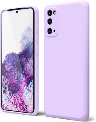 Vista 306 de oakxco Funda para teléfono Samsung Galaxy S8 de silicona líquida, delgada y fina de gel de goma suave TPU cubierta protectora simple llana