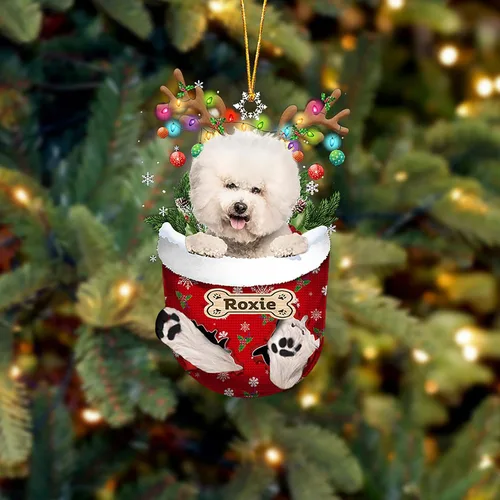 Vista 11 de LOVELYPOD Adorno Personalizado de Perro Affenpinscher, Adornos de Navidad Affenpinscher Regalo para Amante de Perros, Adorno de Navidad Colgante
