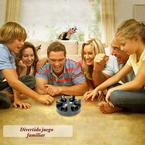 Vista 2 de YEIBOBO! Juego de Ruleta de Choque de Fiesta, Juego Eléctrico de Azar, Interesante Juguetito de Juego de Fiesta, Juego de Choque con Dedo
