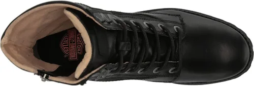 Vista 5 de HARLEY-DAVIDSON FOOTWEAR Botas de motocicleta Weldon de 7 pulgadas para hombre, Negro